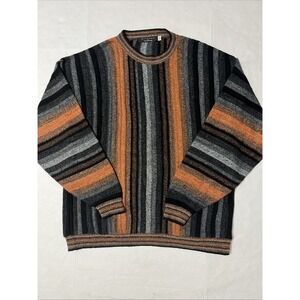 Vintage Protege Sweater Mens 2XLT Chunky Grandpa Knit Coogi Inspired USA 90s